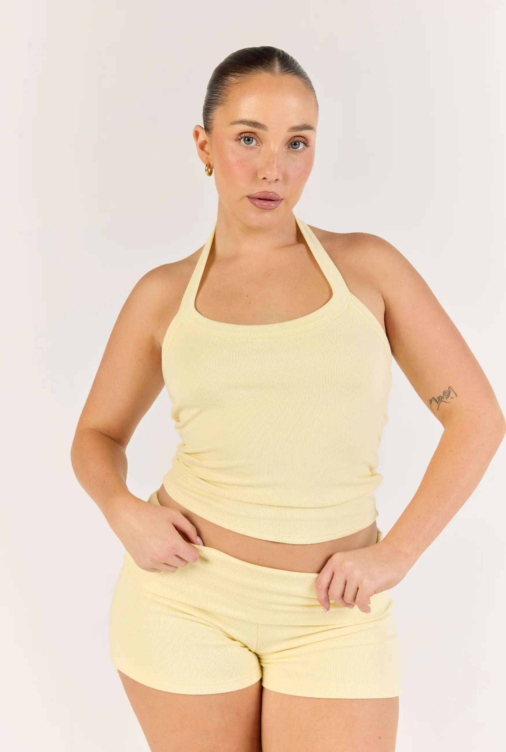 Ribbed Short - Butter