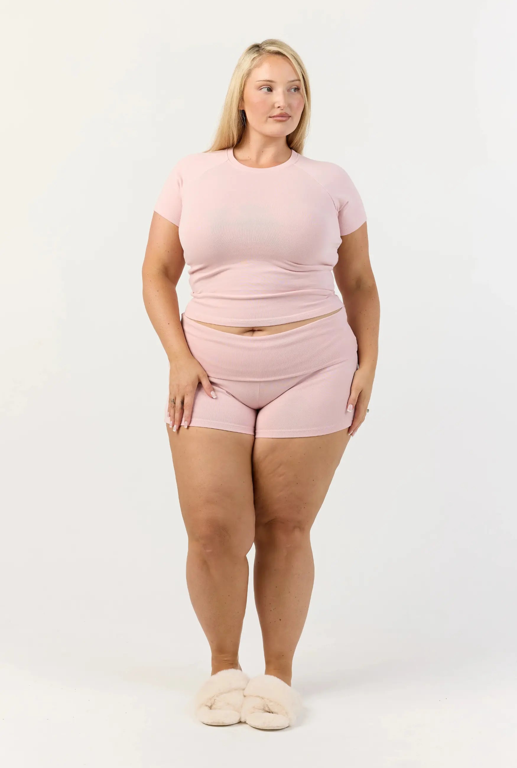 Soft Girl Short - Baby Pink