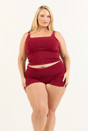 Soft Girl Singlet - Cherry