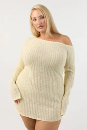 Malibu Mini Dress - Lemon