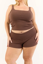 Soft Girl Short - Chocolate