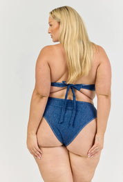 Denim Halter Top