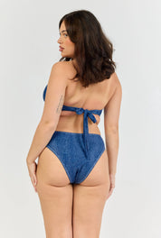 Denim Halter Top