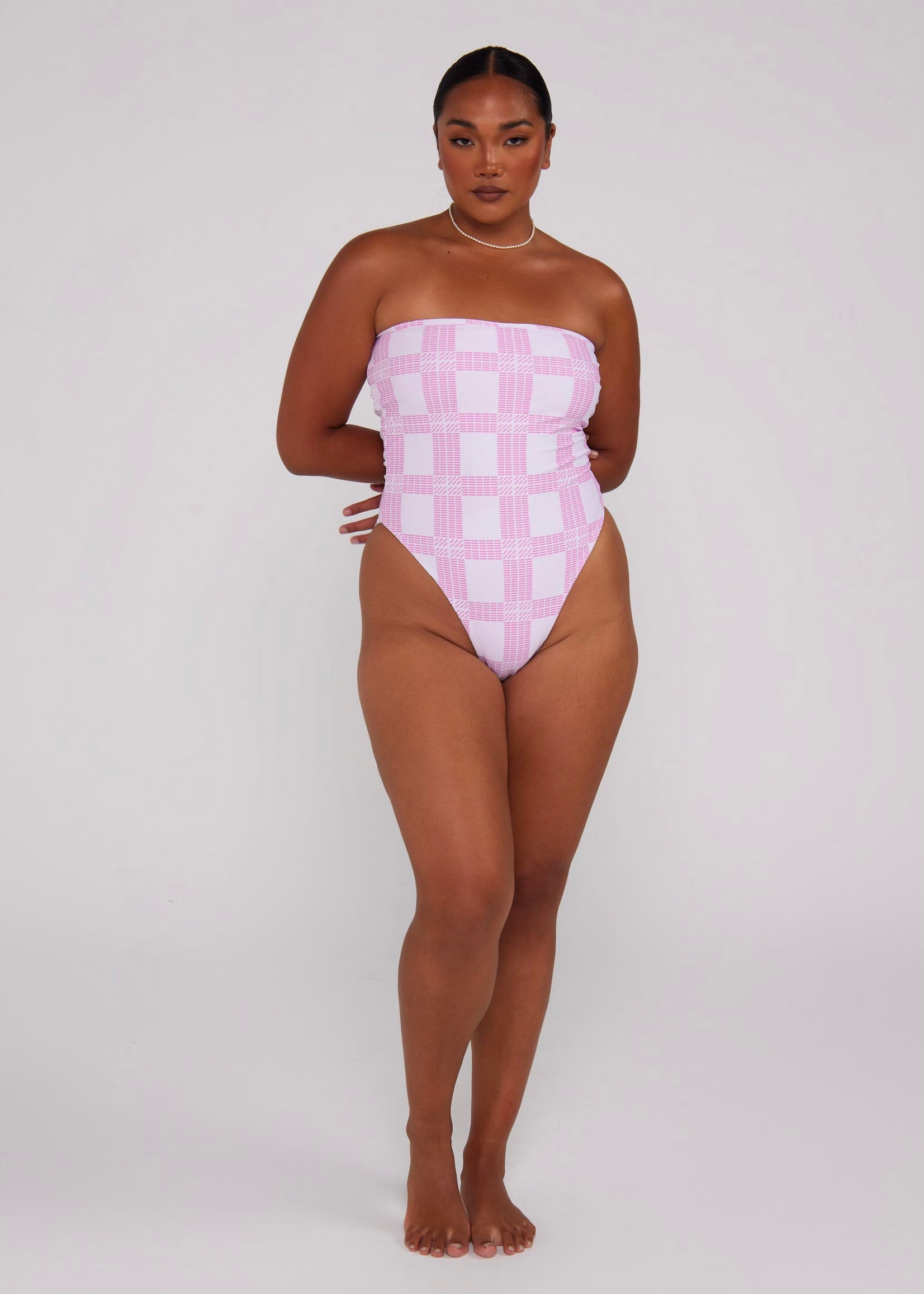 Berries Cream Strapless One Piece Remmie By Riley