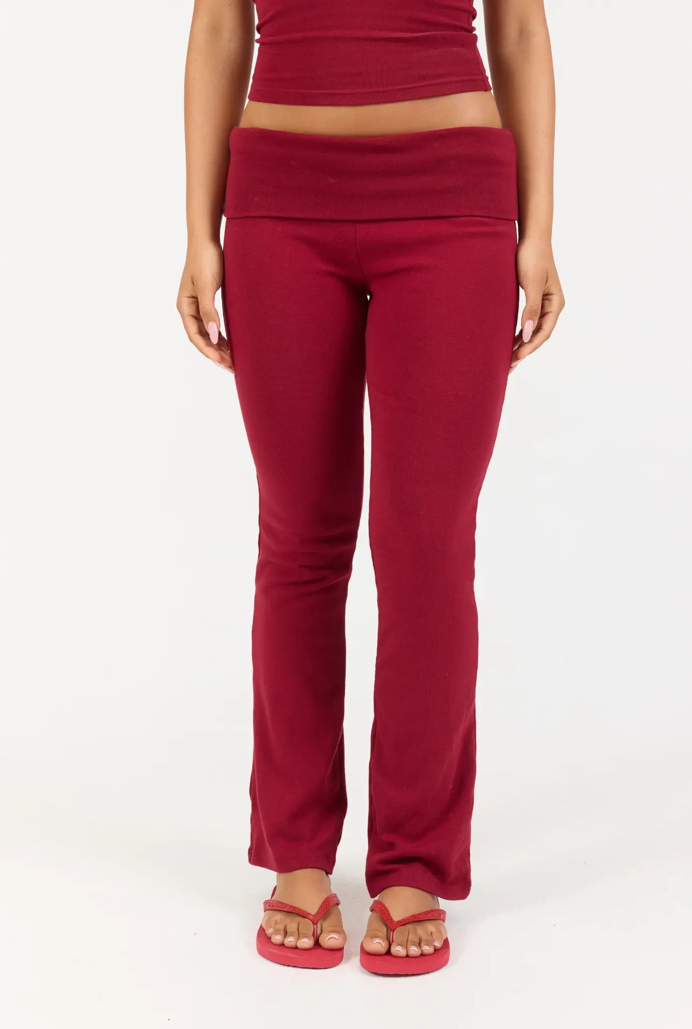 Soft Girl Pant - Cherry