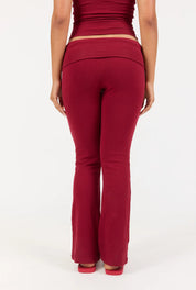 Soft Girl Pant - Cherry