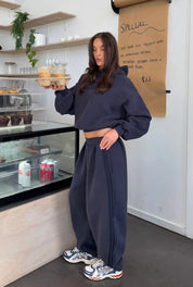 Barrel Leg Sweatpant - Navy (*PRE-ORDER Dispatching late-July)