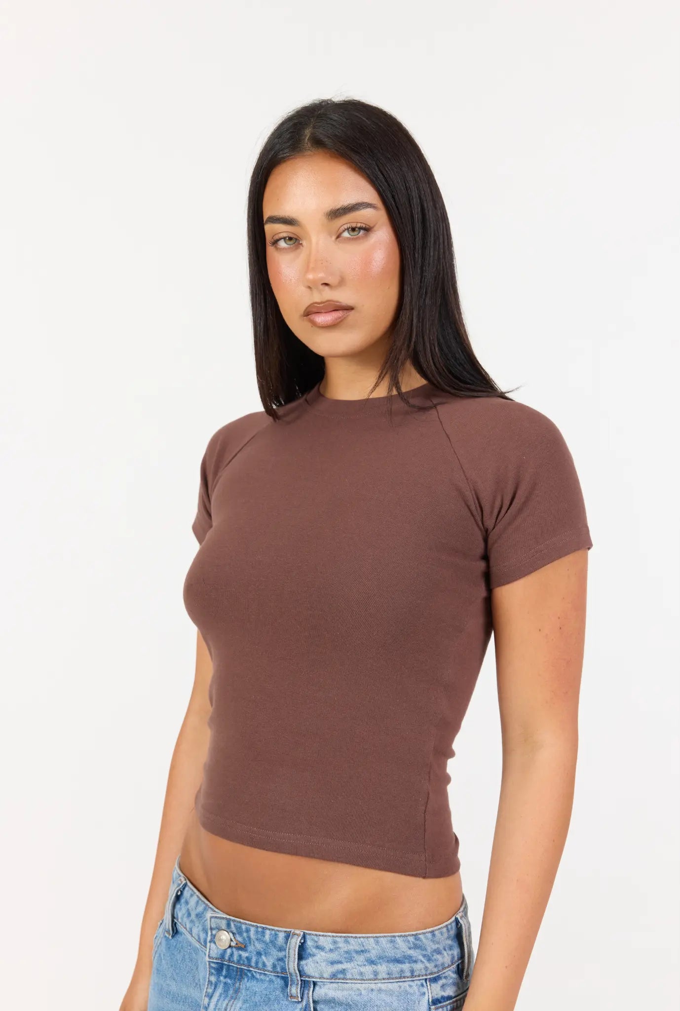 Soft Girl T-Shirt - Chocolate