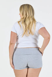 Soft Girl Short - Heather Grey