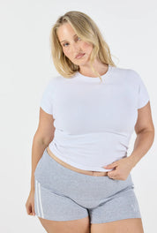 Soft Girl Short - Heather Grey
