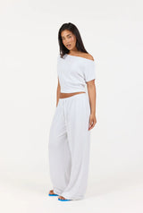 Flow Pant - White