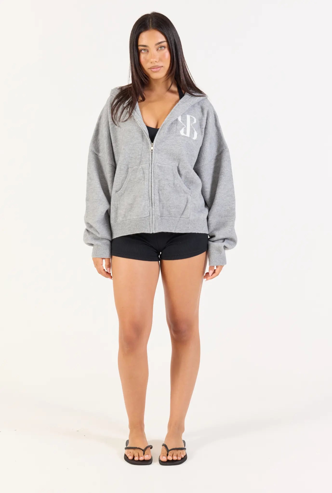 Birthday Knit Zip Hoodie