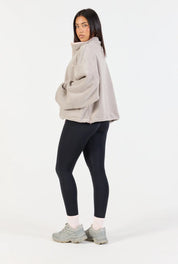 Fleece Zip Up  - Grey/Pink