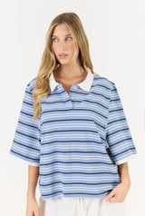 Sunday Polo - Blue/White