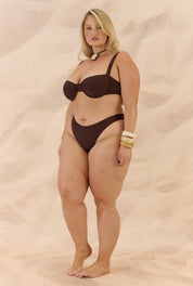 Blair Bikini Bottom - Choc