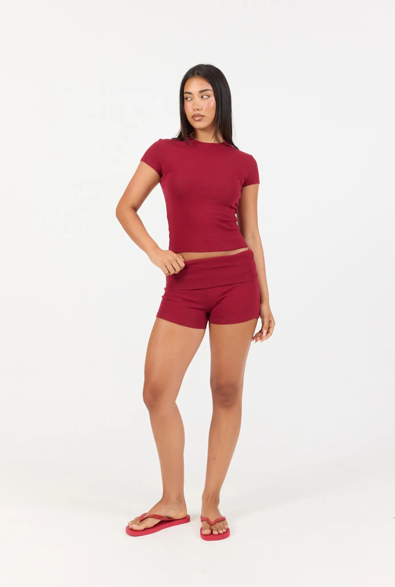 Soft Girl Short - Cherry