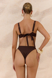 Blair Bikini Bottom - Choc