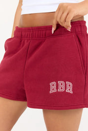 Everyday Sweatshort - Cherry