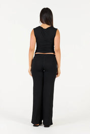 Stripe Pant - Black