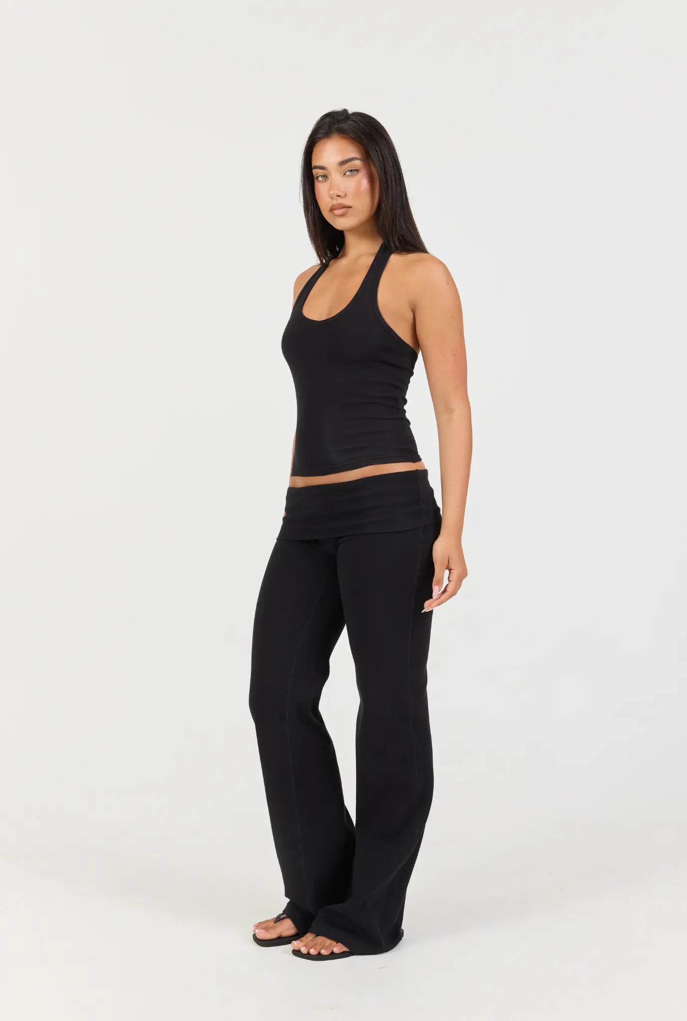 Soft Girl Halter - Black