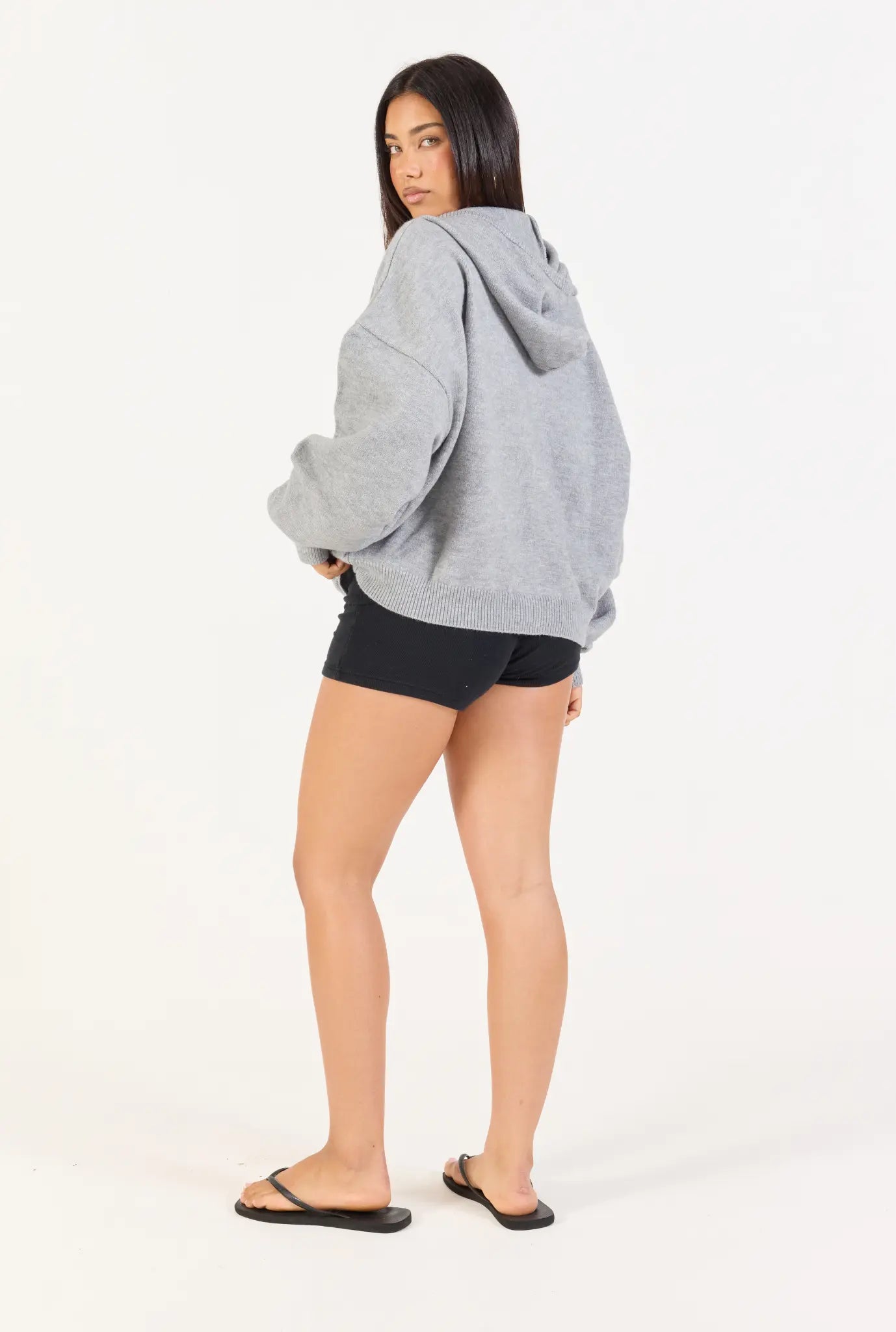 Birthday Knit Zip Hoodie