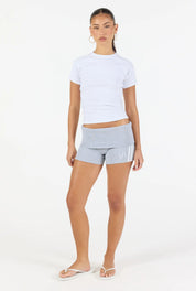 Soft Girl Short - Heather Grey