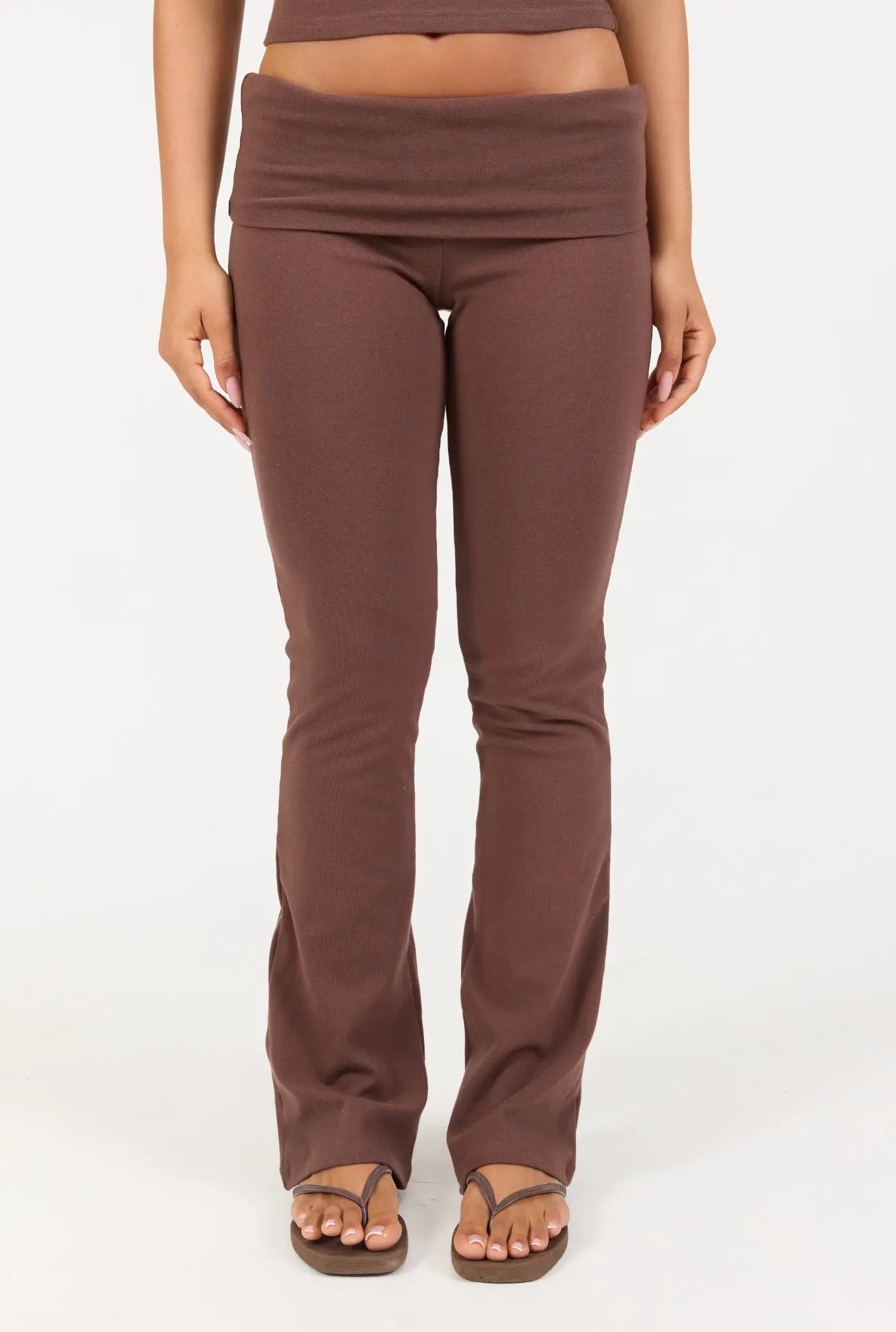 Soft Girl Pant - Chocolate
