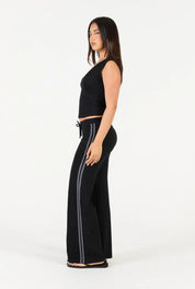 Stripe Pant - Black