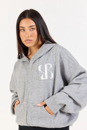 Birthday Knit Zip Hoodie