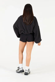 Fleece Zip Up - Black
