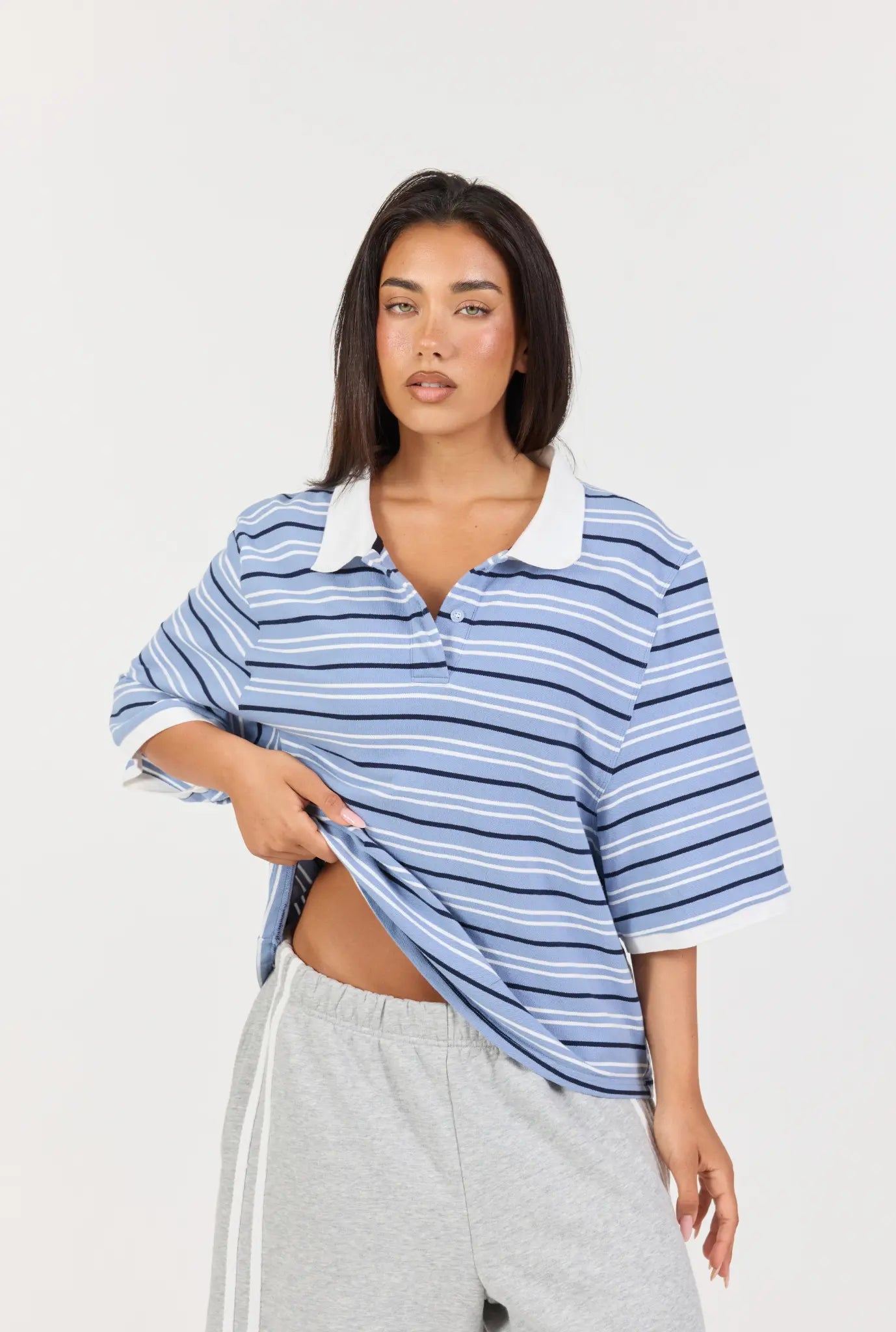 Sunday Polo - Blue/White