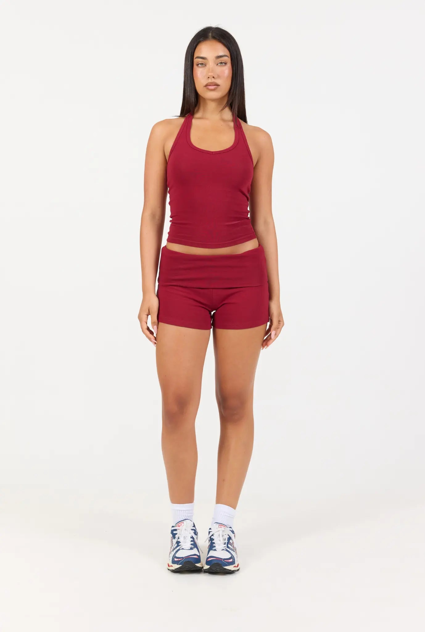 Soft Girl Halter - Cherry