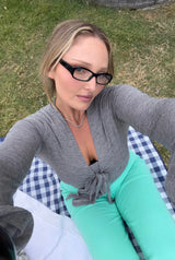Wrap Top - Dark Grey