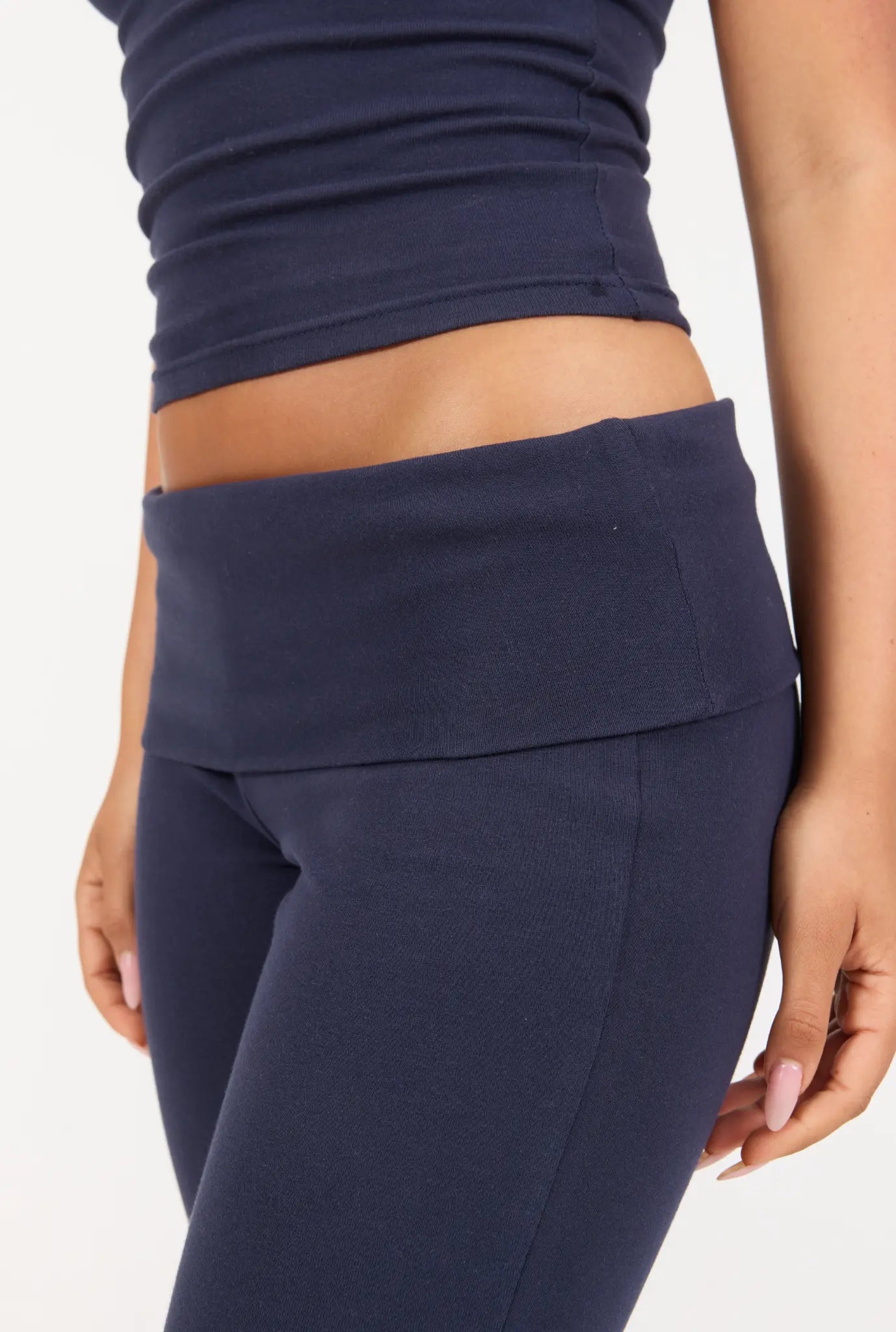 Soft Girl Pant - Navy