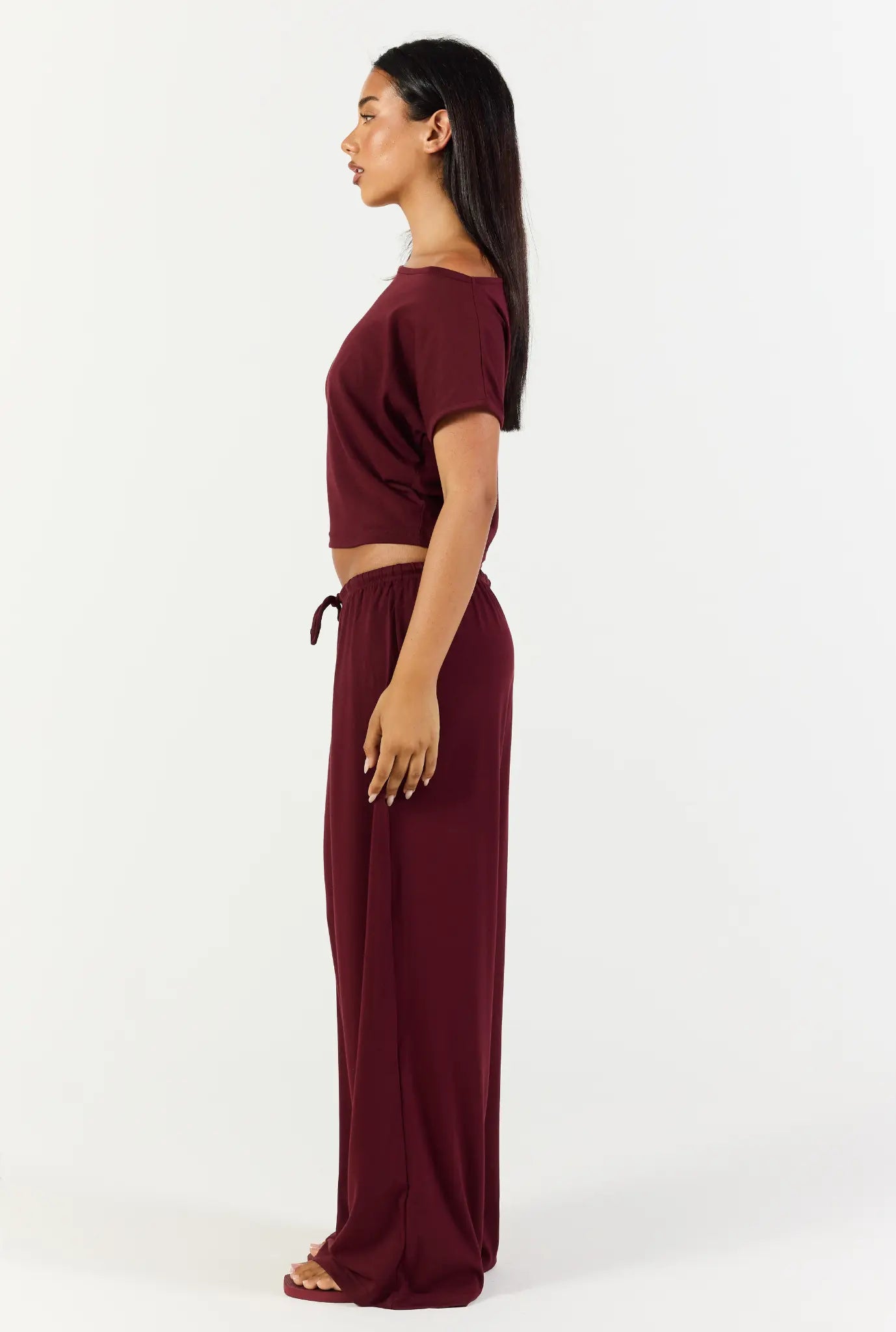 Flow Pant - Black Cherry