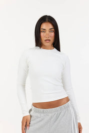 Soft Girl Long Sleeve - Off White