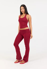 Soft Girl Pant - Cherry