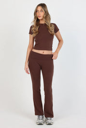 Soft Girl T-Shirt - Chocolate