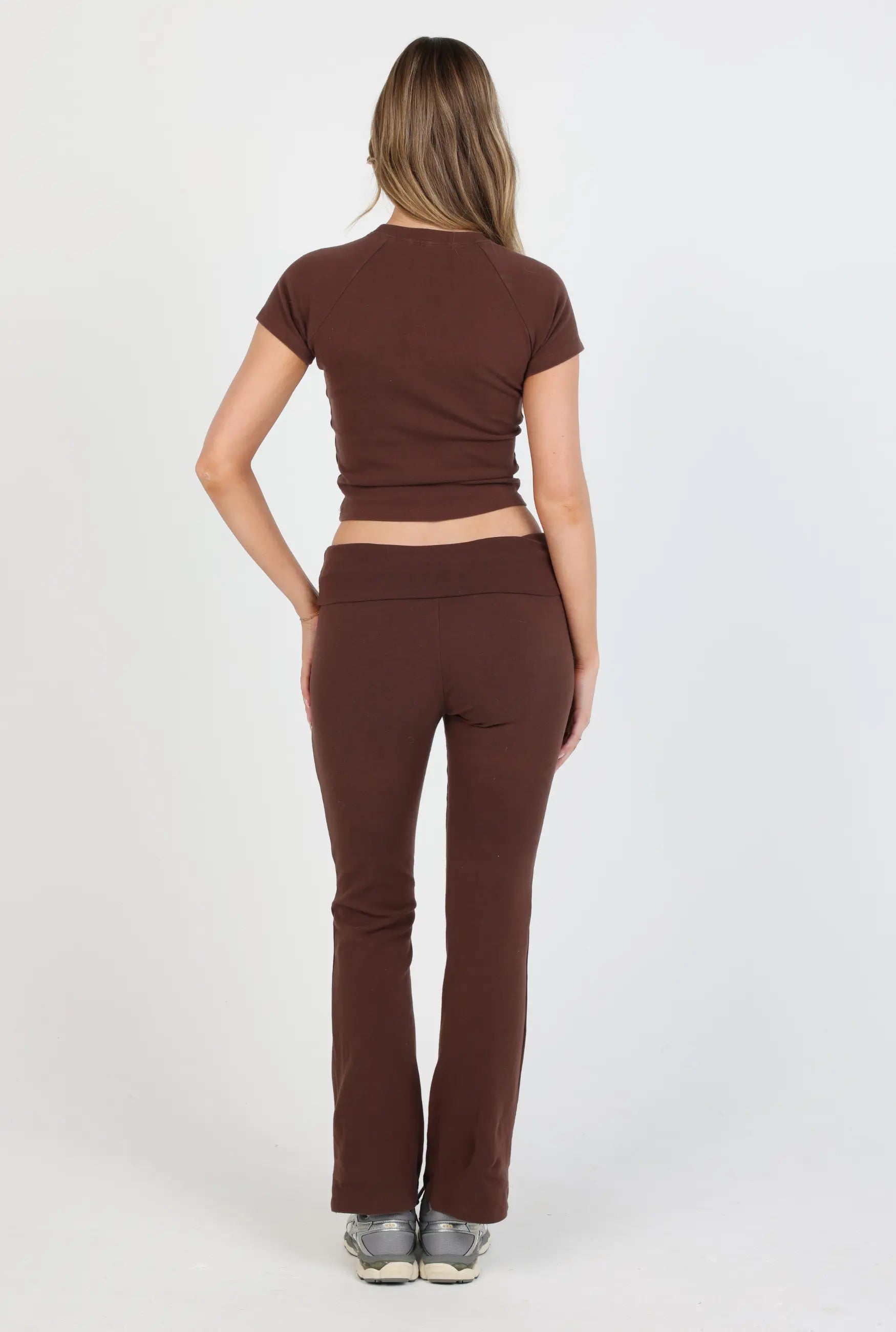 Soft Girl Pant - Chocolate