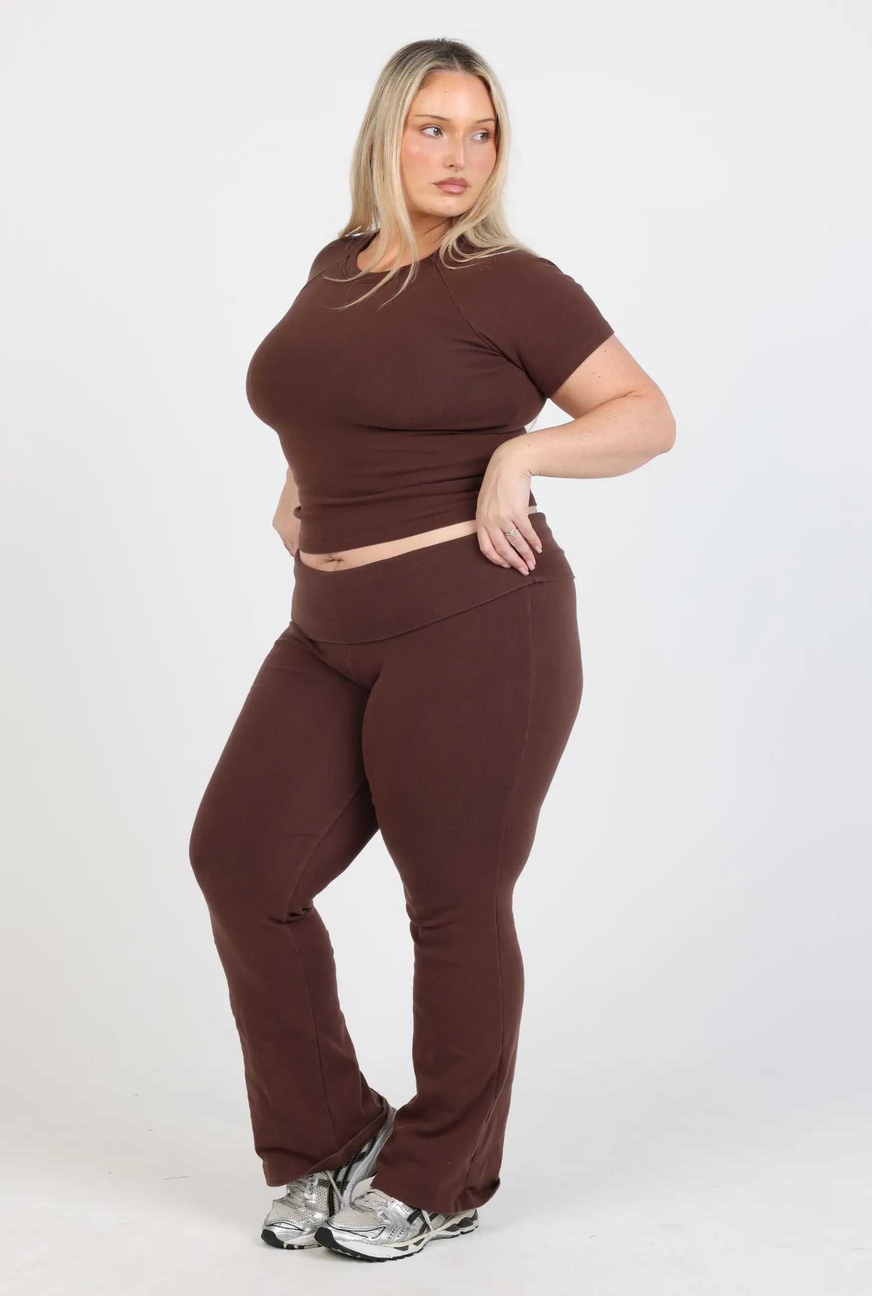 Soft Girl Pant - Chocolate