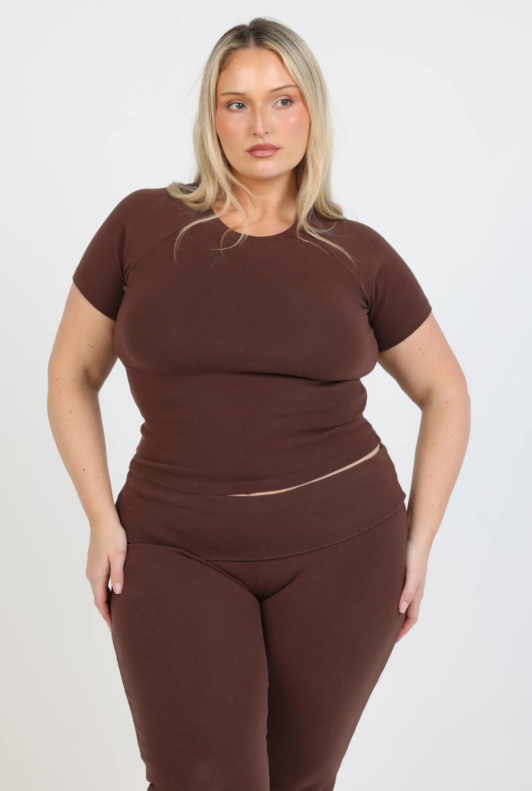 Soft Girl T-Shirt - Chocolate