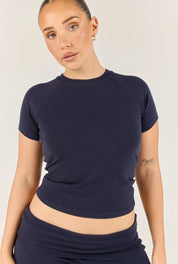 Soft Girl T-Shirt - Navy