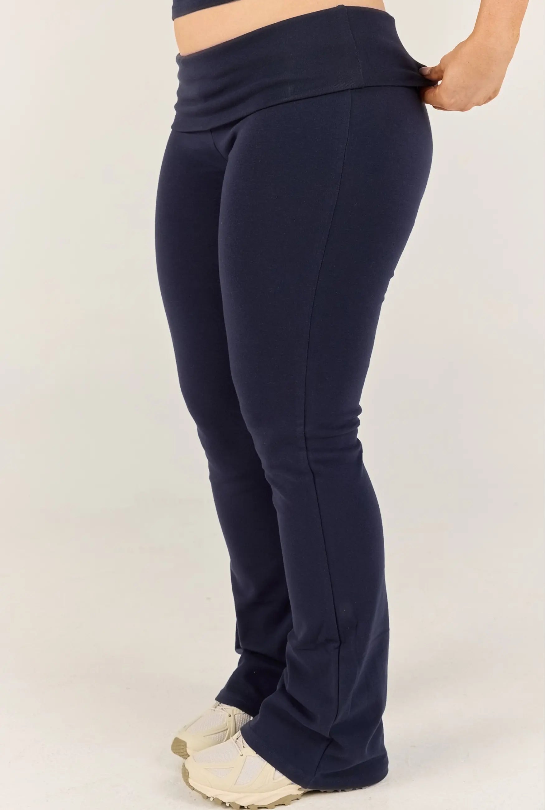 Soft Girl Pant - Navy