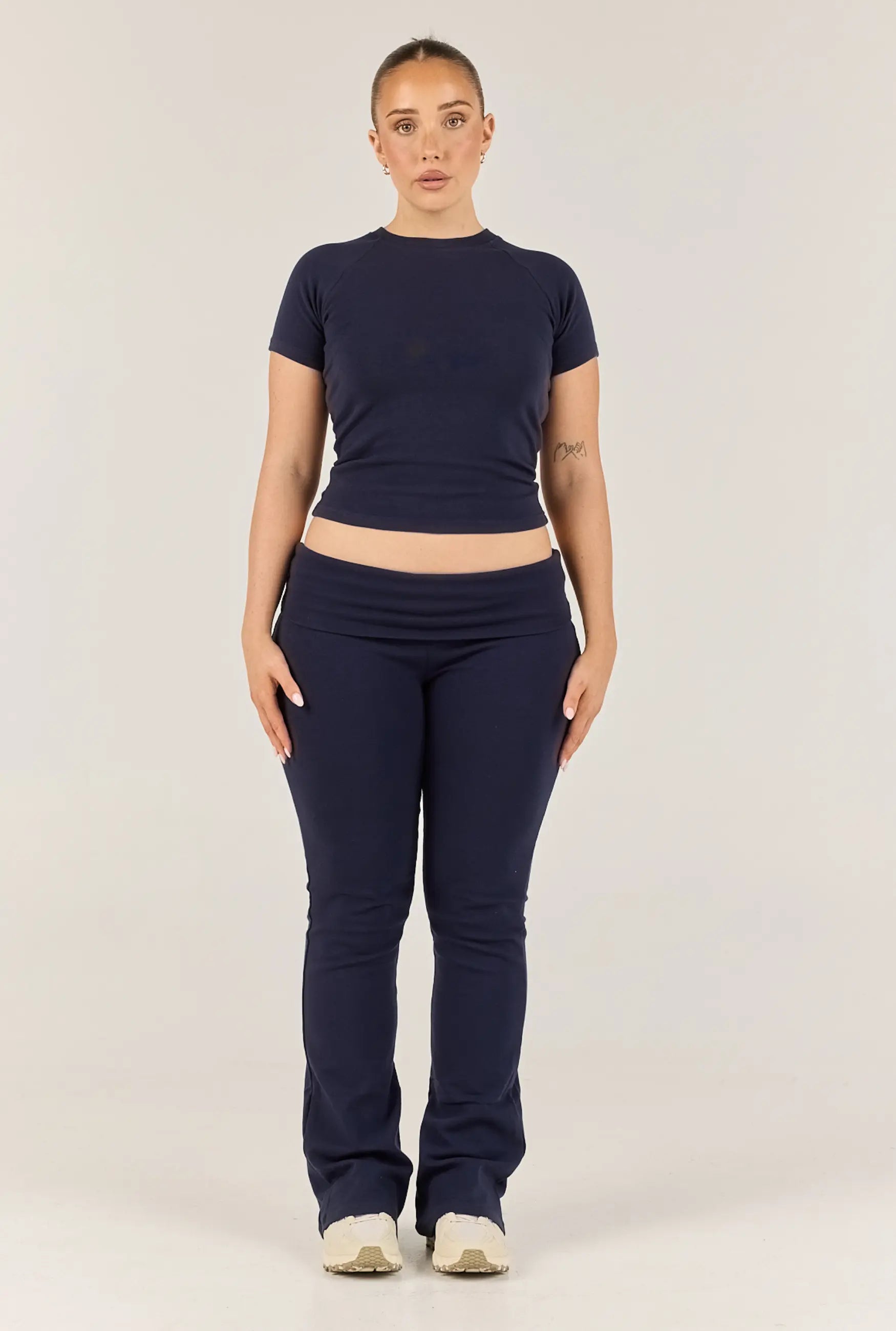 Soft Girl Pant - Navy