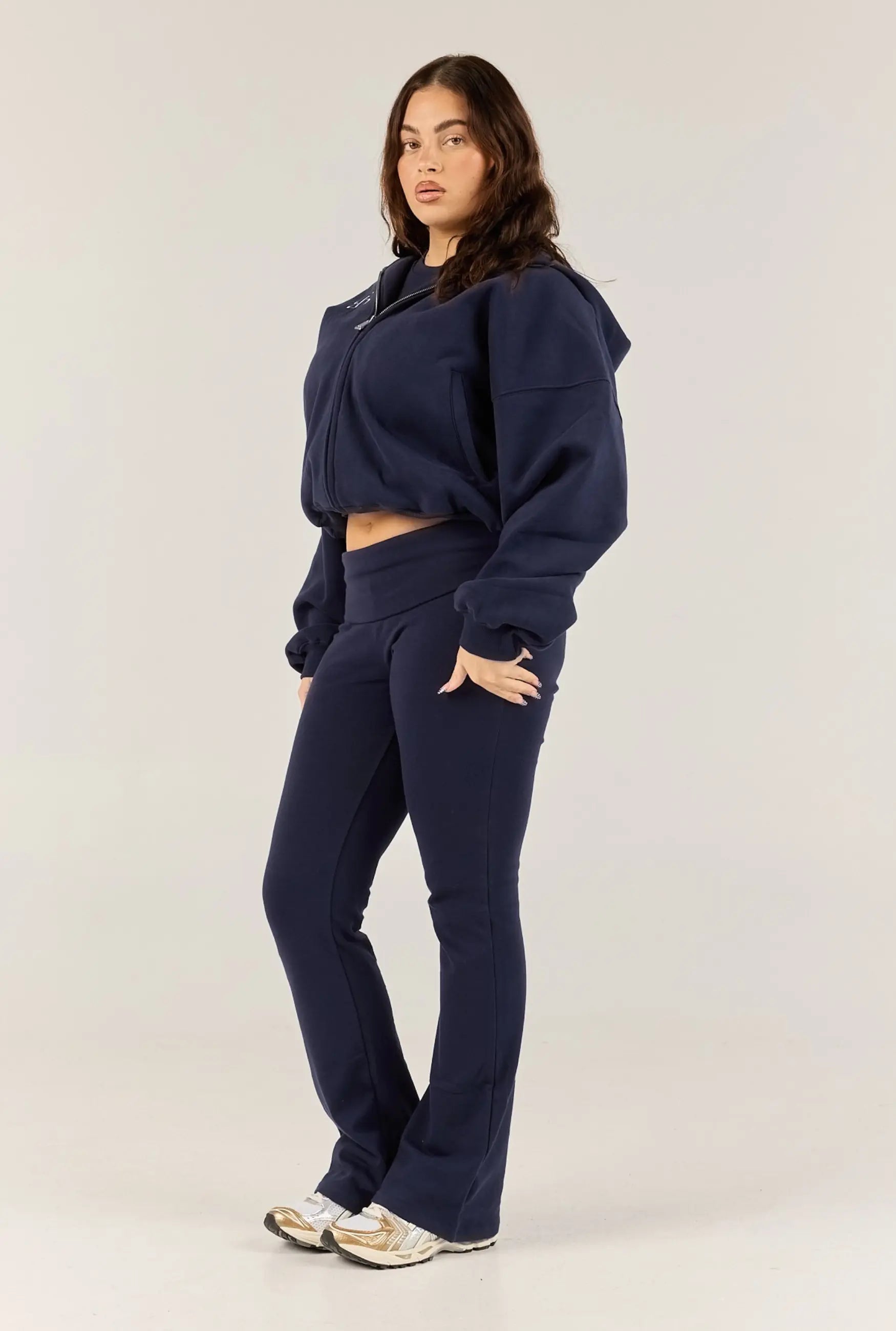 Perfect Zip Hoodie - Navy
