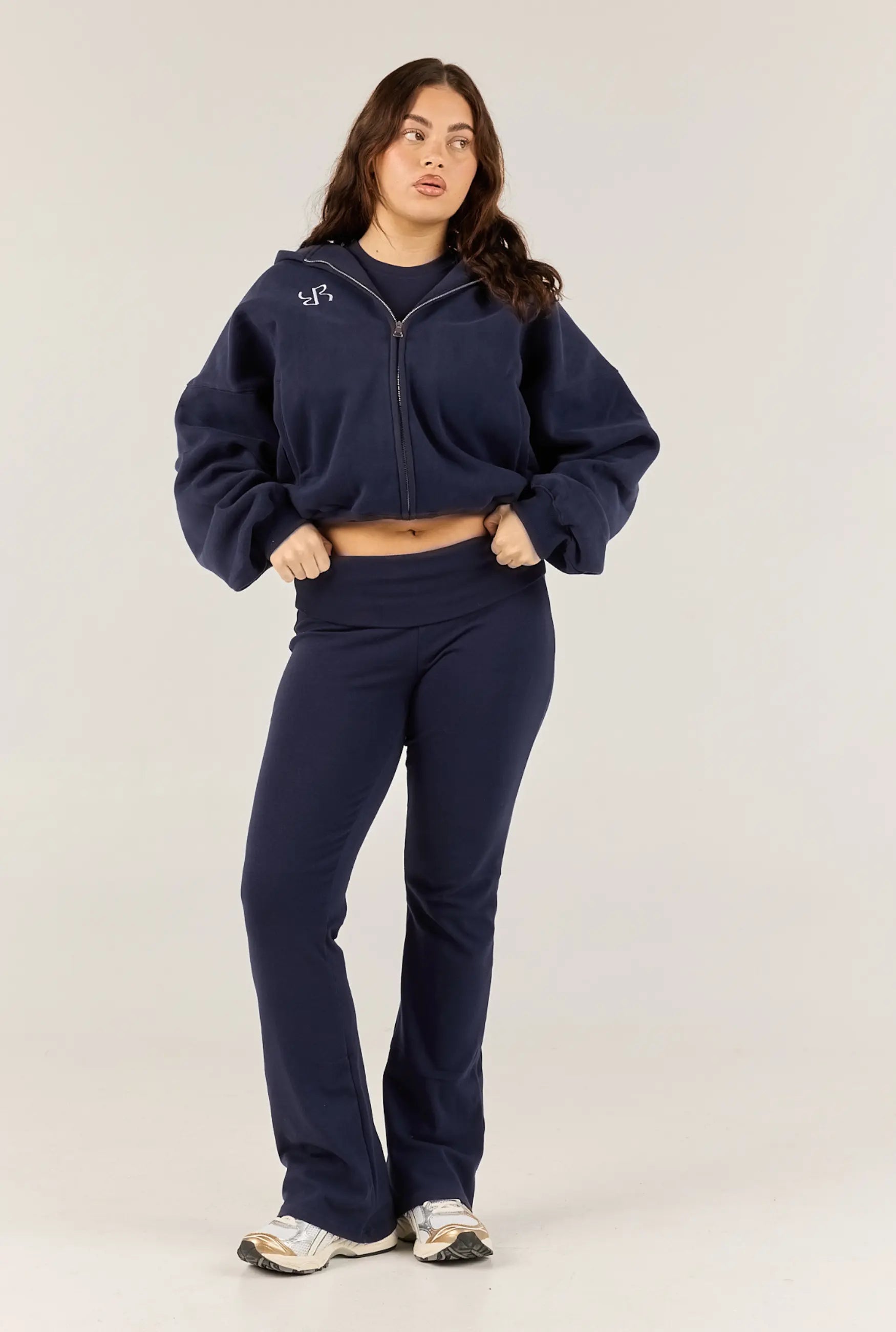 Perfect Zip Hoodie - Navy