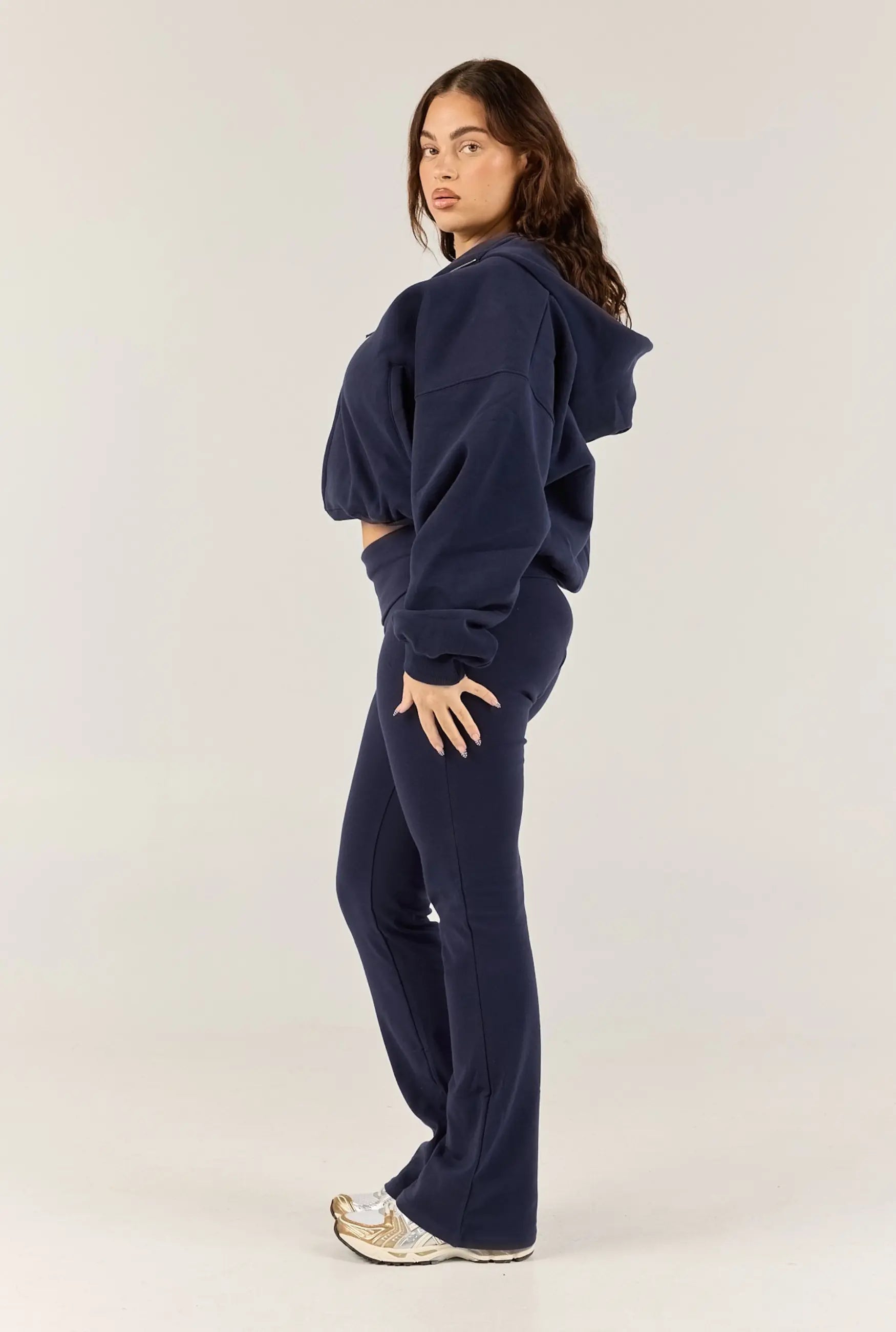 Soft Girl Pant - Navy