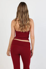 Soft Girl Halter - Cherry