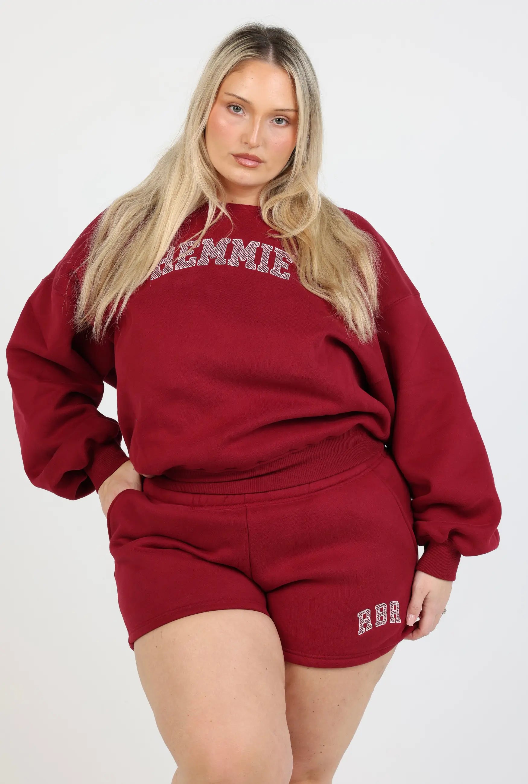 Everyday Sweatshort - Cherry