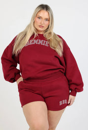 Everyday Sweatshort - Cherry